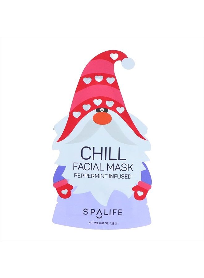 SpaLife Holiday Gnome Facial Masks 9 pack - Image 5