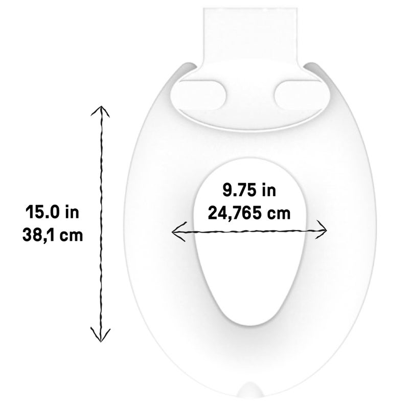 Ingenuity: ity by Ingenuity Flip & Sit Potty Seat 2pk (White) â€“ Easy to Set Up & Remove Potty Training Seat That Attaches to Adult Toilet Seat - Image 4
