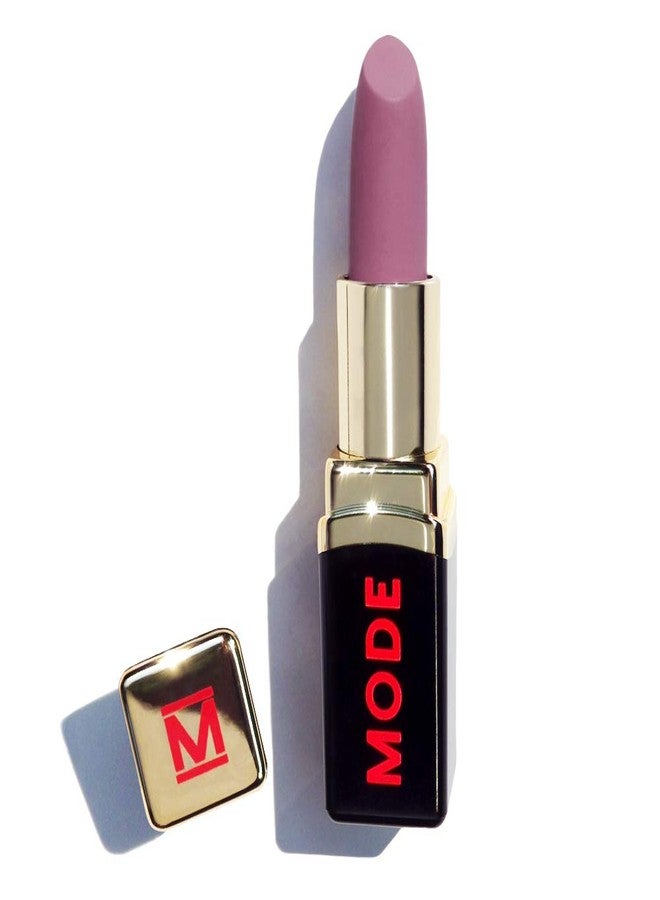 MODE Cosmetics MODE Dusty Mauve Lipstick Virgin Matte Areni Noir INTERNAL AFFAIRS Long Lasting Pigment Rich Lip Color, Nourishing Natural Skincare Fruit Oils, Organic Shea Butter - Image 1