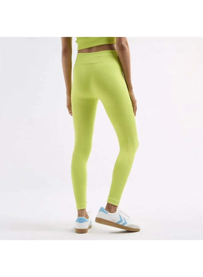 Splash FAV Ribbed Leggings with Elasticated Waistband
