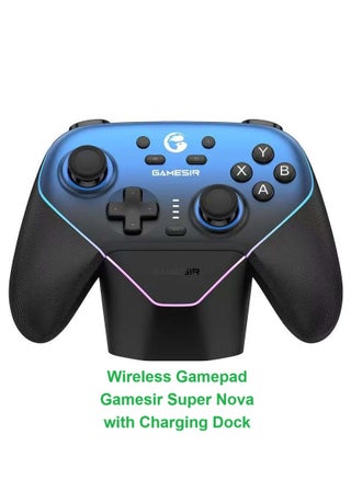 Wireless Gamepad Gamesir Super Nova Bluetooth Multiplatform Game Controller compatible with PC, Steam, Switch, iOS, Android Hall Stick Hall Effect Triggers RGB Lighting Vibertion. Programmable 1000H - pzsku/Z15904B395261A7D3DB58Z/45/1745782131/c5cdcf65-830b-40a9-90a2-a4e3acacded0