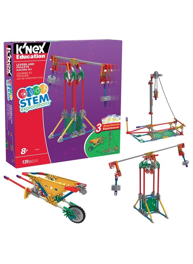 K'NEX K'NEX Education - STEM Explorations: Levers & Pulleys Building Kit ‚ Kid Construction Play‚ Ages 8+  - Image 1