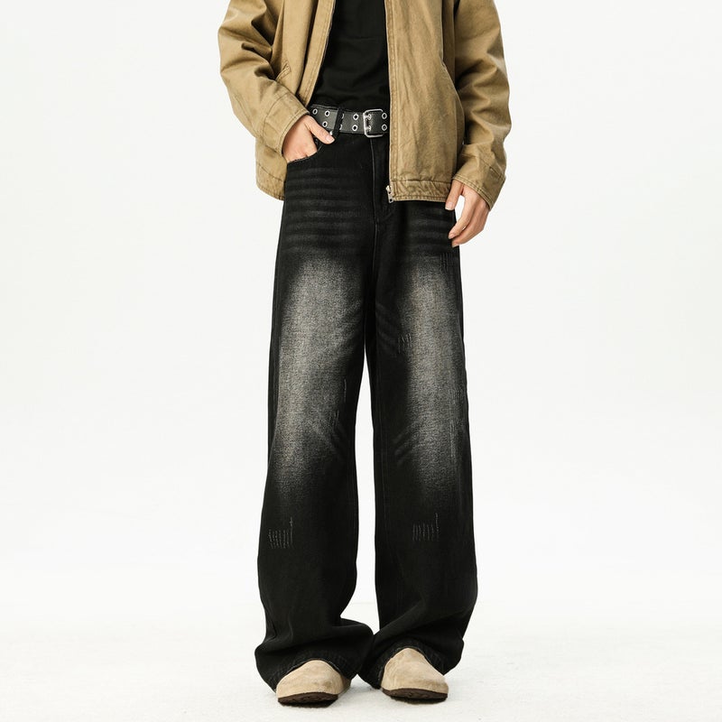 Unisex Casual Daily Denim Jeans - Image 3
