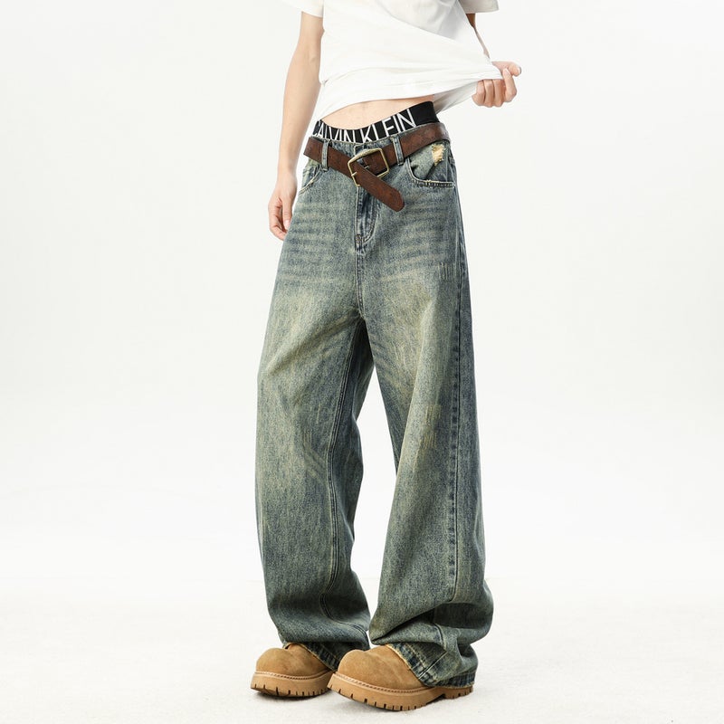 Unisex Casual Daily Denim Jeans - Image 5