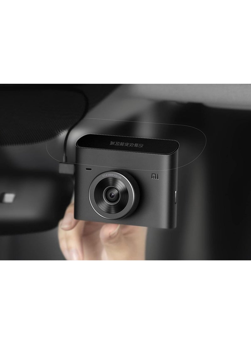 Xiaomi - Xiaomi Mi Dash Cam 2 2K 140 Degree Ultra Wide Angle 3D Digital Noise Reduction Camera Support Parking Monitor Mode Support Micro SD Card up to 32GB, Black, BHR4214TW - Image 1