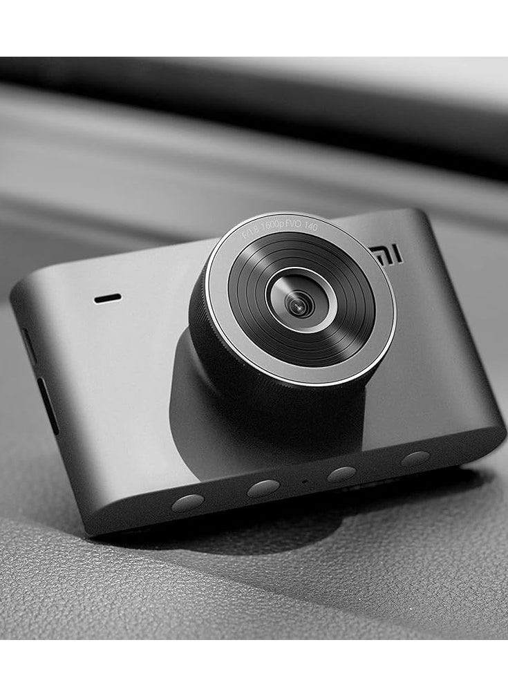 Xiaomi - Xiaomi Mi Dash Cam 2 2K 140 Degree Ultra Wide Angle 3D Digital Noise Reduction Camera Support Parking Monitor Mode Support Micro SD Card up to 32GB, Black, BHR4214TW - Image 1