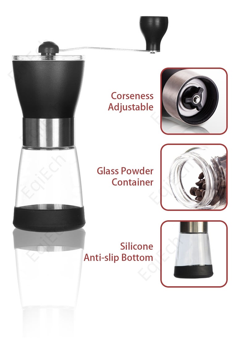 EqiEch - V60 Coffee Maker Set, 10-Piece Hand Brewing Coffee Set, Pour Over Coffee Machine Accessories Kit All In 1 Portable Travel Bag 57*16*27cm - Image 1