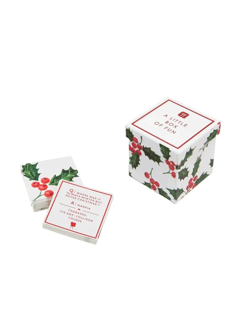 Talking Tables Botanical Christmas Trivia Game