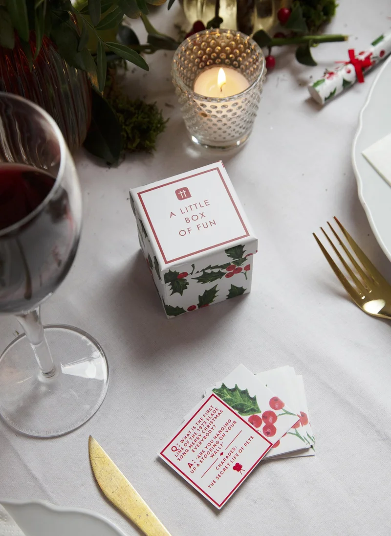 Talking Tables Botanical Christmas Trivia