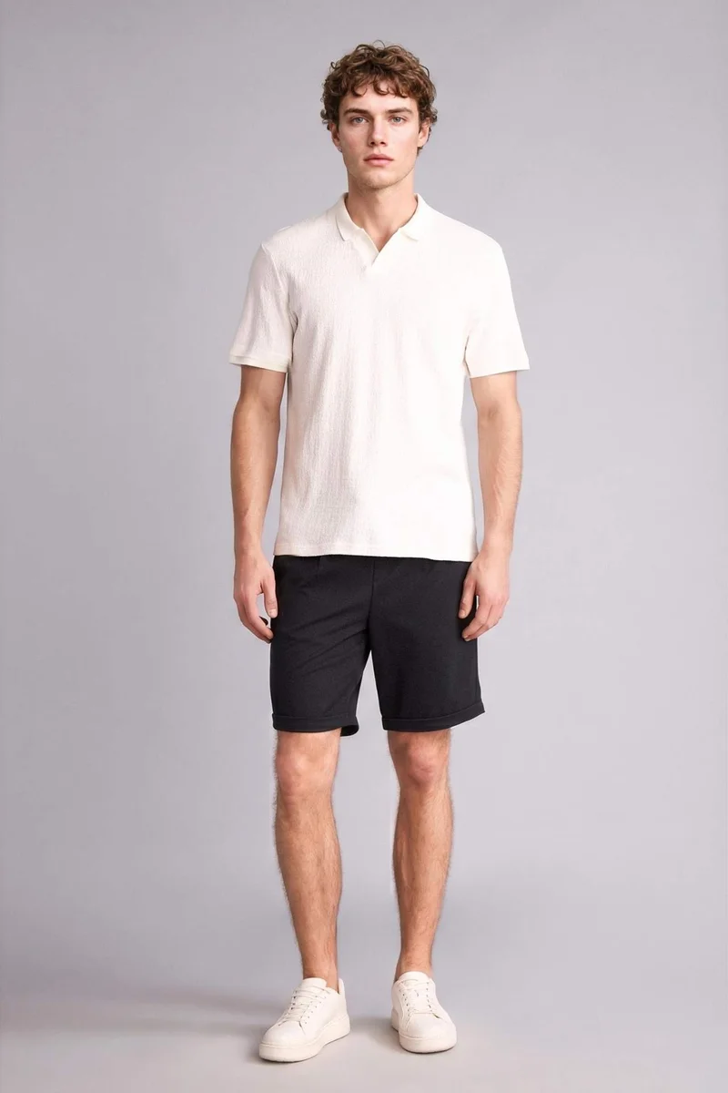 DeFacto Regular Fit Short Sleeve Polo T-Shirt