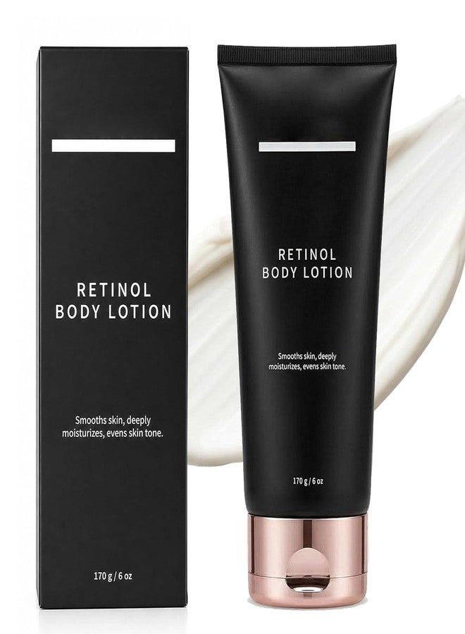 Tasunte Retinol Body Lotion, Firming Body Cream for Crepey Skin, Lightweight Moisturizing Lotion for Smooth, Soft-Looking Skin (1 Pack) - Image 1