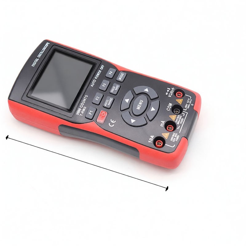 2in1 Oscilloscope Multimeter: 2.8Inch IPS Color Display, Premium ABS & TPE Fallproof Structure - Dual Mode Switching for Electrical Testing, Circuit Debugging & Professional Technicians - Image 3