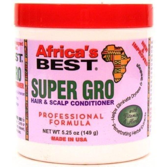 Africa's BEST SUPER GRO HAIR & SCALP CONDITIONER