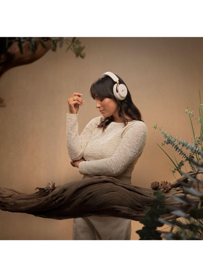 بوز Renewed - Bose QuietComfort Ultra Bluetooth Headphones (2nd Gen) - Driftwood Sand, Wireless Over Ear Noise Cancelling with Spatial Audio Driftwood Sand - Image 3