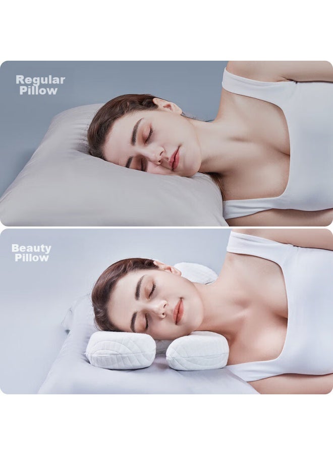 Aeromax Face Pillow, Side Sleeping Pillow, Beauty Pillow, Face-pressure Free, Prone Sleeping Pillow, Anti-pressure Ear Protection, Cervical Pillow, Gift Box Set - Image 3