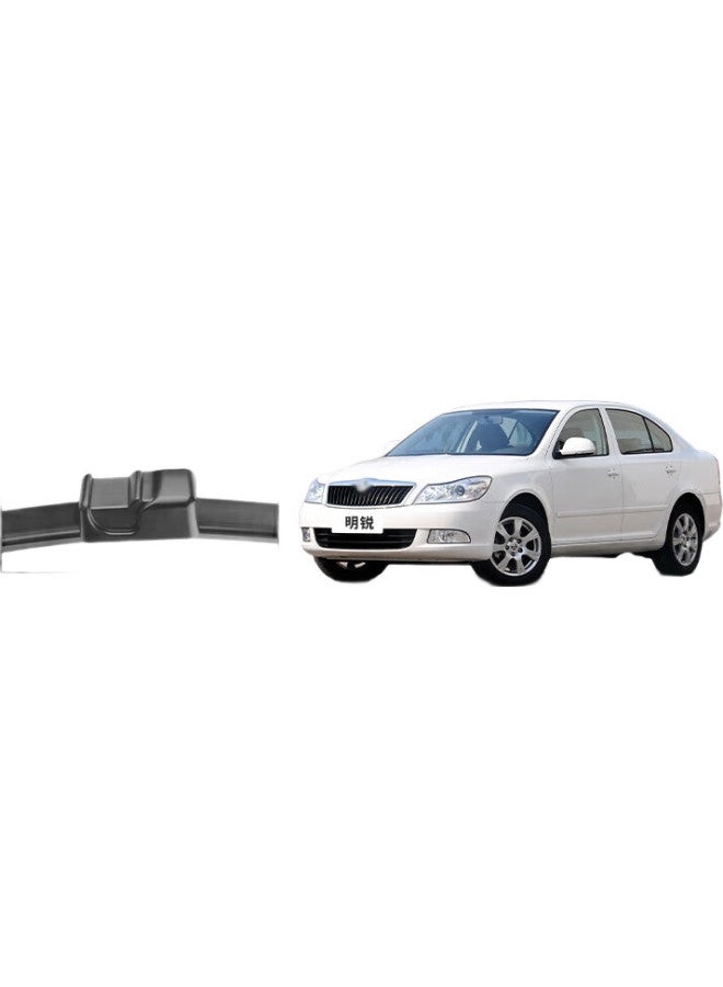 YITU Skoda Octavia Dedicated Frameless Wiper Blades For Octavia [2007-2014 Models], Classic Octavia Wipers, Original Size Wiper Blades (1 Pair), A-Grade Rubber Strip - Image 1