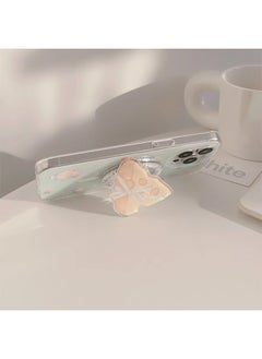 Generic Suitable For Iphone 15 Mobile Phone Case Anti-fall Double-layer Magnetic Bracket Cheese Corruate Hard Shell Cartoon-Color:Light Blue-Applicable Models:Any Model Can Be Ordered Personalized. For Other Models, Place An Order For This Option And Leave A Message. Please Consult Customer Service For Details Source Factory, Welcome To Visit!  - Image 4