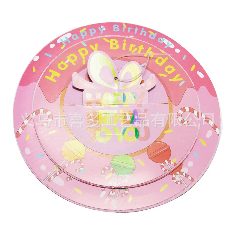 3D Pinata Assortment for Childrens Birthday Party Pink gift box lantern pinata