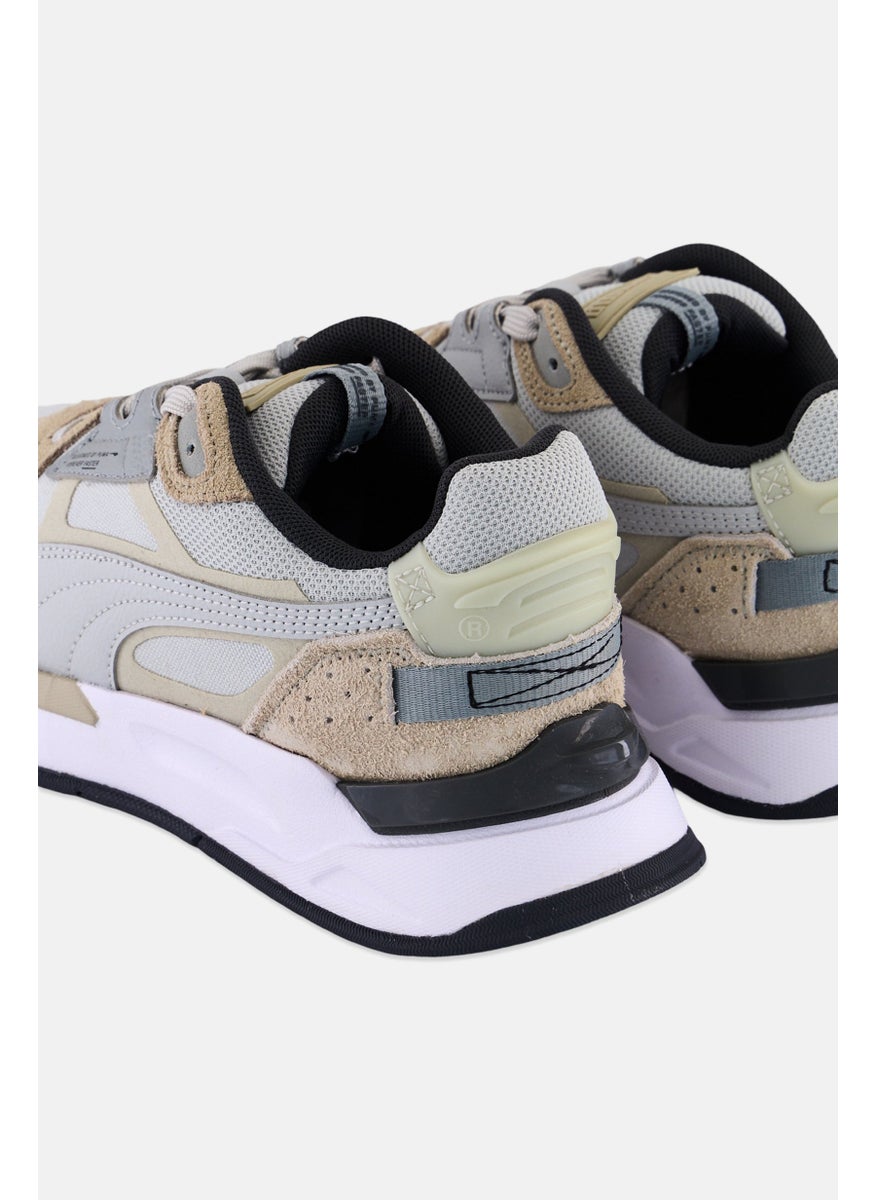 PUMA Kids Boy Mirage Hacked Safari Lace Up Outdoor Shoes, Beige Combo  - Image 2