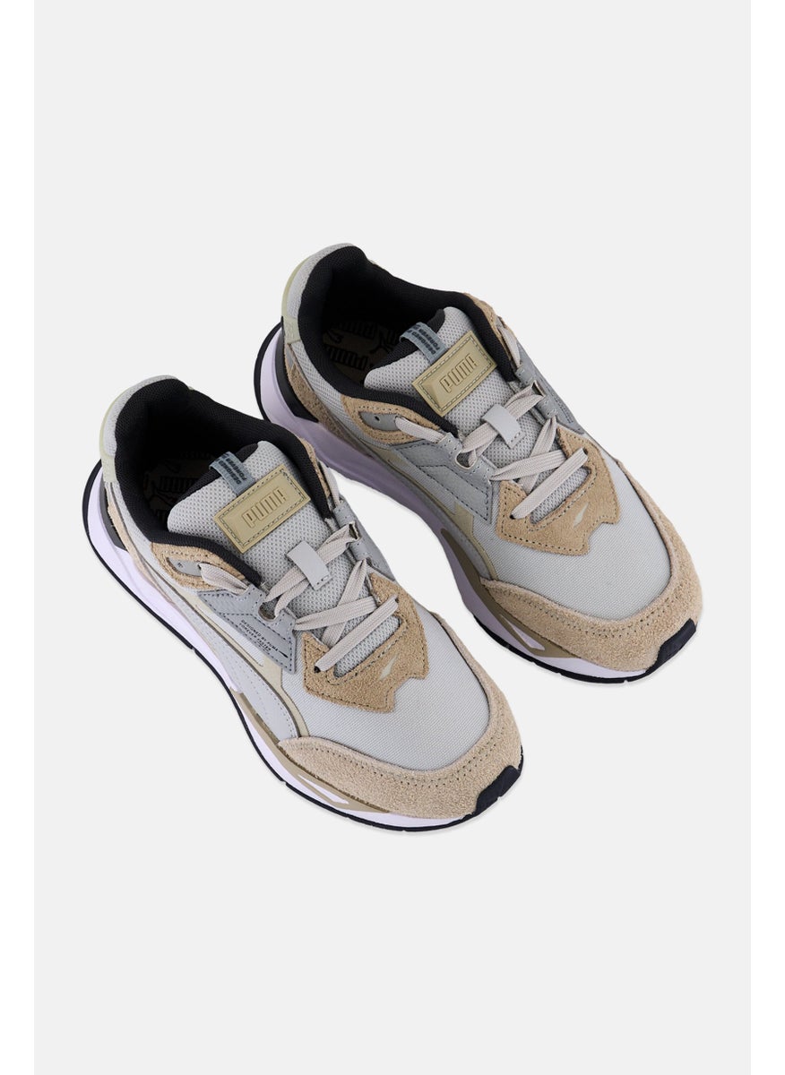 PUMA Kids Boy Mirage Hacked Safari Lace Up Outdoor Shoes, Beige Combo  - Image 4