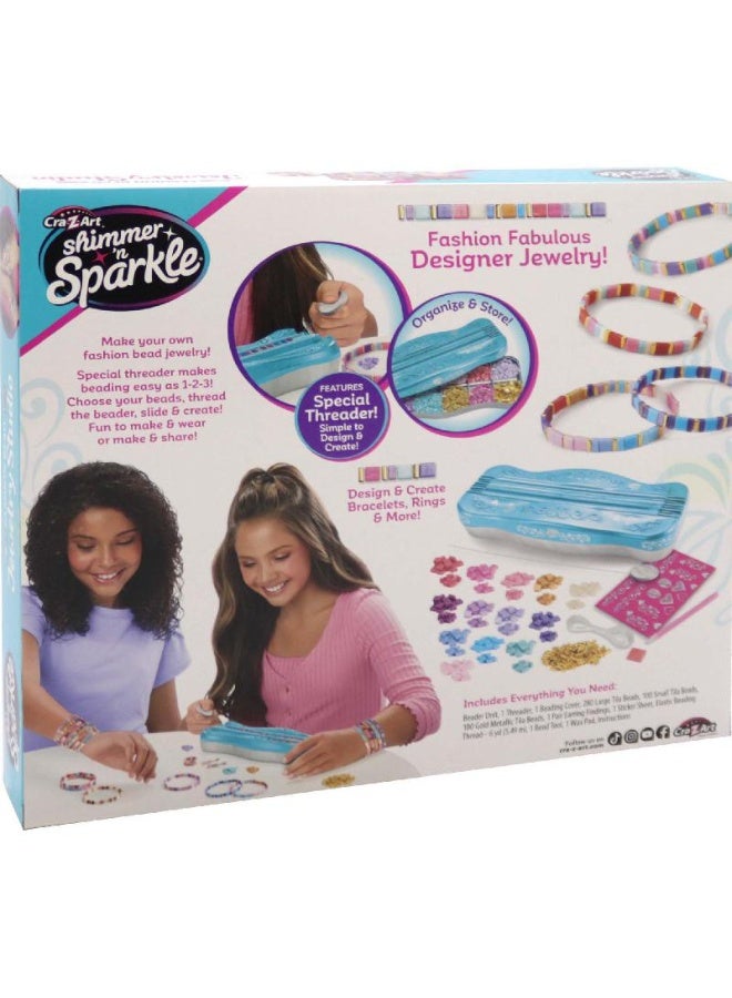 كري-زي-آرت سوار من الخرز التيلا من مجموعة شيمر آند سباركل فاشون بدي جيرلي ستوديو - دوتس آند داشز - Image 2