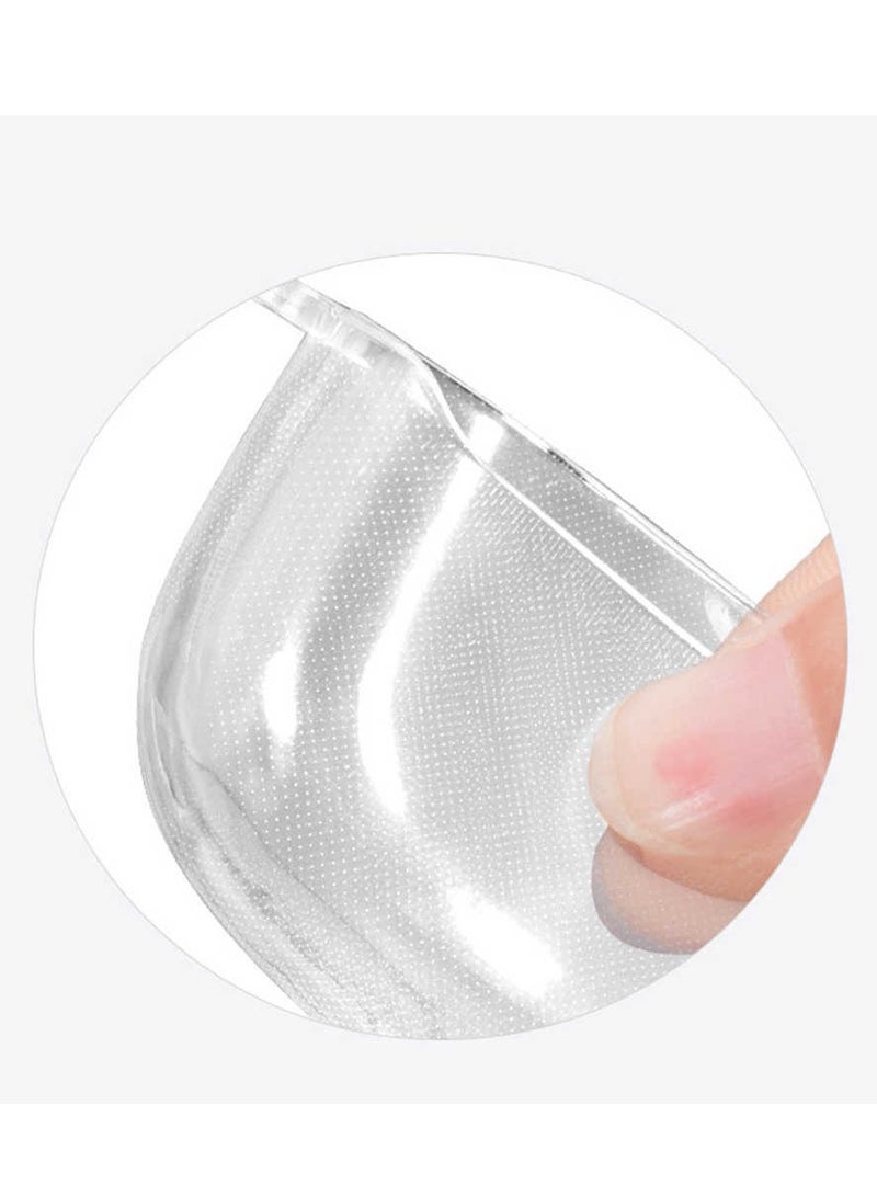 CATANES Shockproof Case For AirPods 3 Crystal Clear Shockproof Case Transparent Ultra Slim Cover with Keychain Carabiner - Image 3