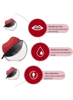 VINCINER Lazy Velvet Matte Lipstick-Lip shaped lipstick,easy to apply,long-lasting and non-fading matte effect matte lipstick Pink #03  - Image 5