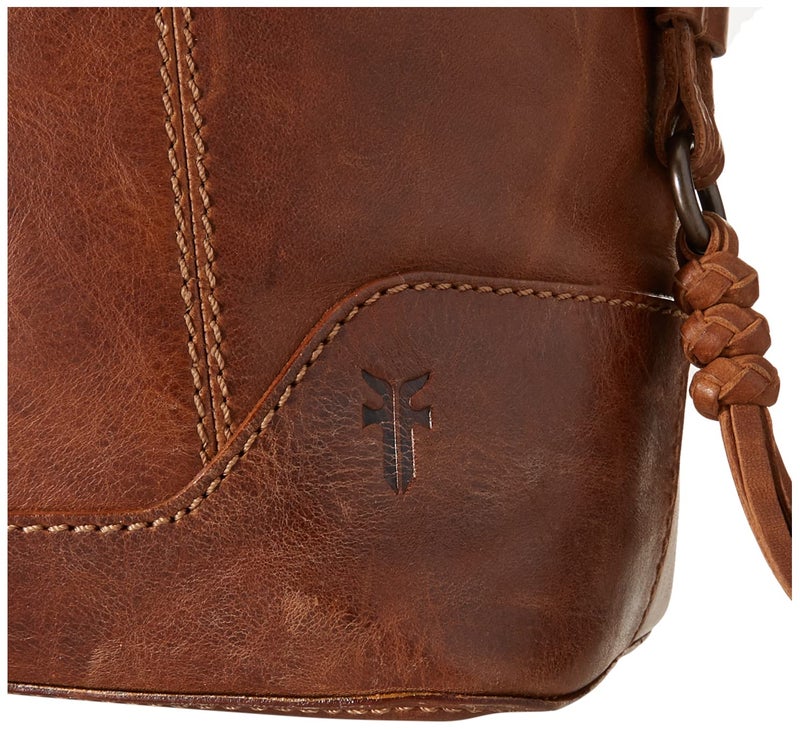 Frye womens Melissa Carryall Tote, Cognac, One Size US - Image 3
