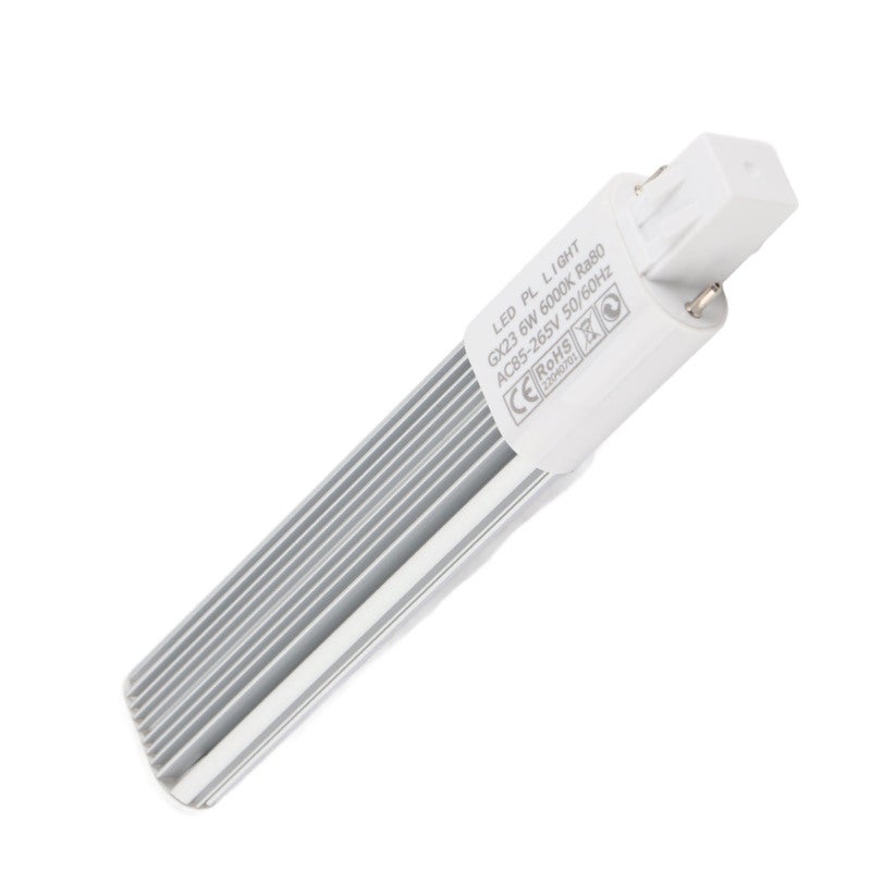 6W 2-Pin LED Compact Lamp Horizontal Recessed Tube Light Bulb Lighting Fixtures GX23 Cool White - Image 3