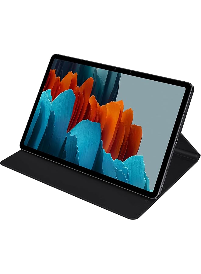 Samsung Galaxy Tab S8 S7 Book Cover Original Samsung Tablet Case Black - Image 1