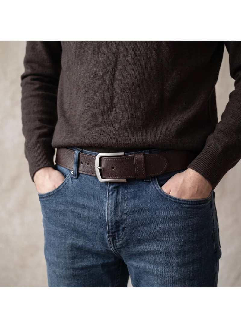 Classic Milano Classic Milano Genuine Leather Belt for Men - Semi-Casual & Party Wear Belt for Jeans, Casual Outfits, and Gifts - Black, Brown & Tan Men’s Belt