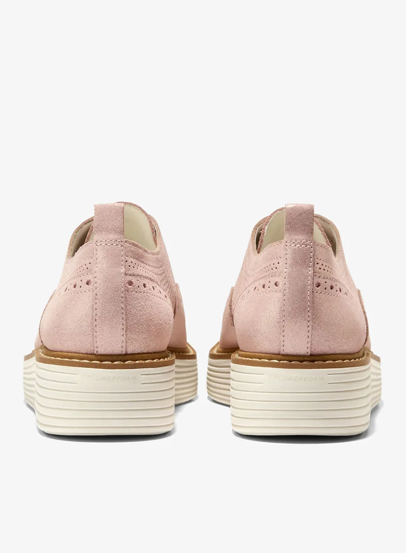 COLE HAAN Originalgrand Platform Wingtip Oxford