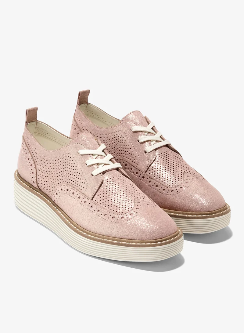 COLE HAAN Originalgrand Platform Wingtip Oxford