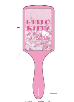 Miniso MINISO Hello Kitty Beauty Diary Series Square Paddle Brush – Stylish and Functional Hair Care Accessory 