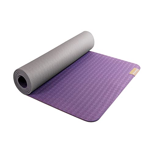 Hugger Mugger Earth Elements 5 mm Yoga Mat - Teal Onyx - Grippy Texture, Reversible, Cushion, Non-toxic Biodegradeable Material, Lightweight - Image 1