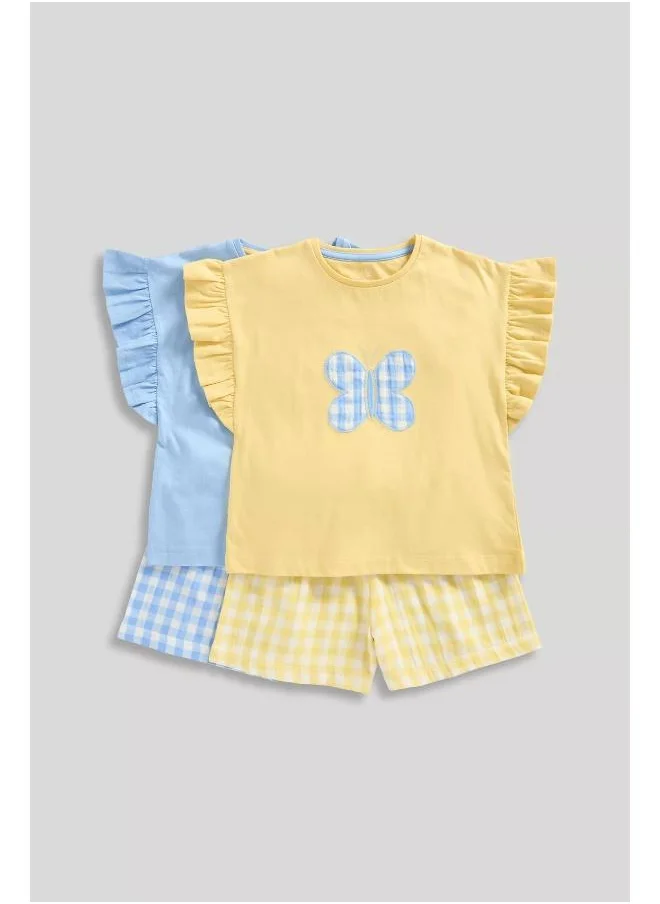 mothercare Gingham Short Pyjamas