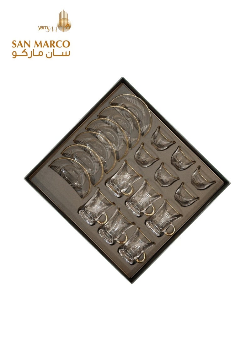 سان ماركو طقم تقديم الشاي والقهوة بتصميم فاخر - Image 1