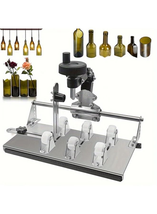 Stainless Steel Glass Bottle Cutter Hand Wheel Type For DIY Craft Home Decoration - Image 3