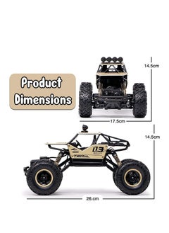 Arabest Alloy Four-Wheel Drive Remote Control Car Bigfoot Climbing RC Off-Road Monster Truck High-Speed Racing Model Toy All Terrain Toys Vehicles Electric Powered Cars Boy's Favorite  - Image 4