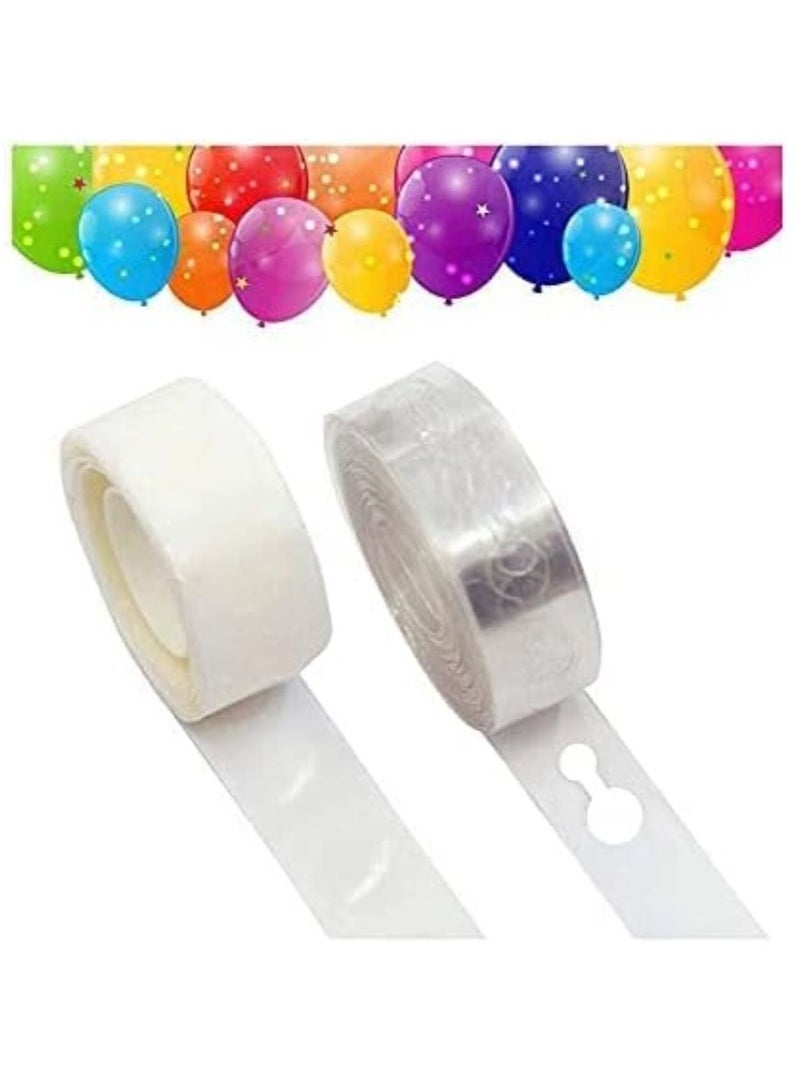 Girl's Pastel Balloons with Calligraphy Birthday Banner Hand Balloon Pump and Glue Dot, Balloon Arch with LED Lights - Multicolor - 87 Pieces ,Aluminium - Image 4