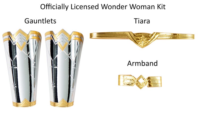 Rubies Womens Dc Comics Wonder Woman 84 Kit Costume Accessory, As Shown, One Size US - Image 2