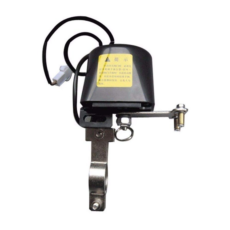 Generic Electric Automatic Manipulator Shut Off Valve High Pressure Hydraulic Valve for Alarm Gas Water Pipeline Security DeviceBrass Valve not Included - Image 1