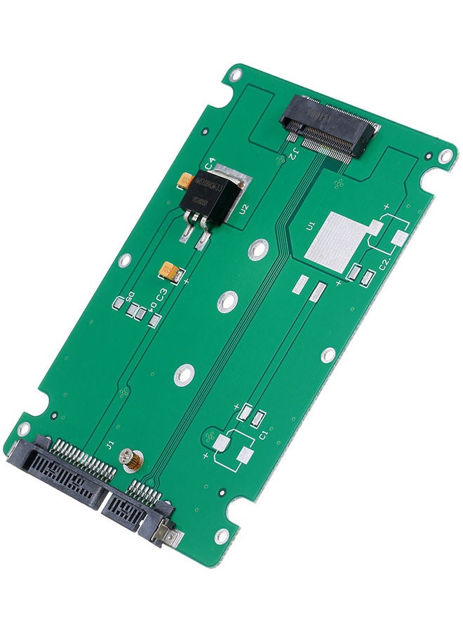 NIBEMINENT NGFF M.2 SSD To 22Pin SATA Converter Adapter White - Image 4