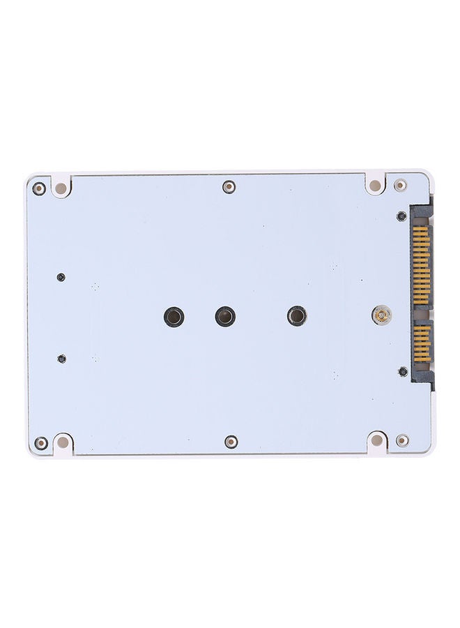 NIBEMINENT NGFF M.2 SSD To 22Pin SATA Converter Adapter White - Image 2