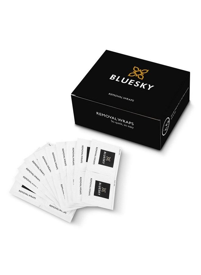 Bluesky Acetone Gel Polish Remover Wraps Pre Soaked Soak Off Nail Varnish Removal Pads 200 Pack  - Image 2