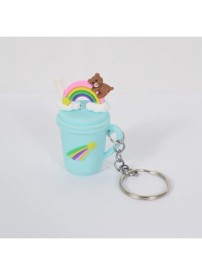 REEMTOO 50PCS Bulk Keychains, 1 Inch Key Rings and Chain - Image 3