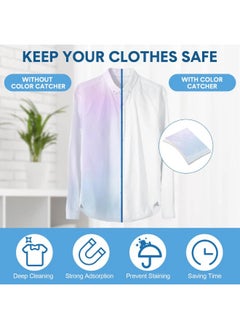 Generic Colour and Dirt 50 Sheets Laundry Deterrent Color and Dirt, Color Tangle Deterrent Laundry Wipes  - Image 5