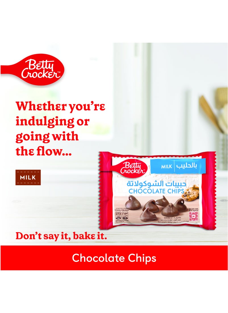 Milk Chocolate Chips 200g