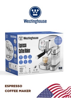 Westinghouse WKCMH1633 Espresso Coffee Maker – 20-Bar Pressure, Integrated Milk Frother, 700ml Milk Tank, Stainless Steel Design - pzsku/Z15929854C9765CFFCD68Z/45/_/1740941693/ce7fa9bb-0fef-4a01-80cc-b993a2df3a84