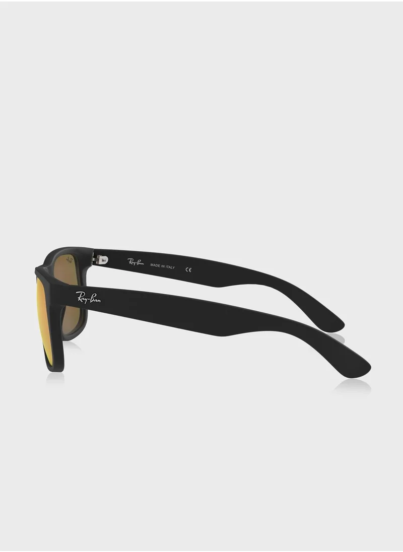 Ray-Ban 0Rb4165 Justin Square Sunglasses